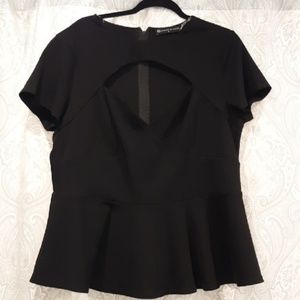 Fashion to figure peplum top